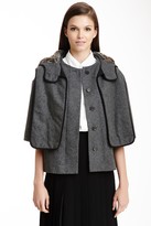 Thumbnail for your product : BCBGMAXAZRIA Payton Faux Fur Hooded Wool Blend Coat