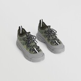 Thumbnail for your product : Burberry Childrens Knitted Nylon Sneakers