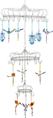 Hanging Metal Chandelier Display Decoration with Hooks