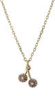 marc jacobs embellished sterling silver cherry chain necklace