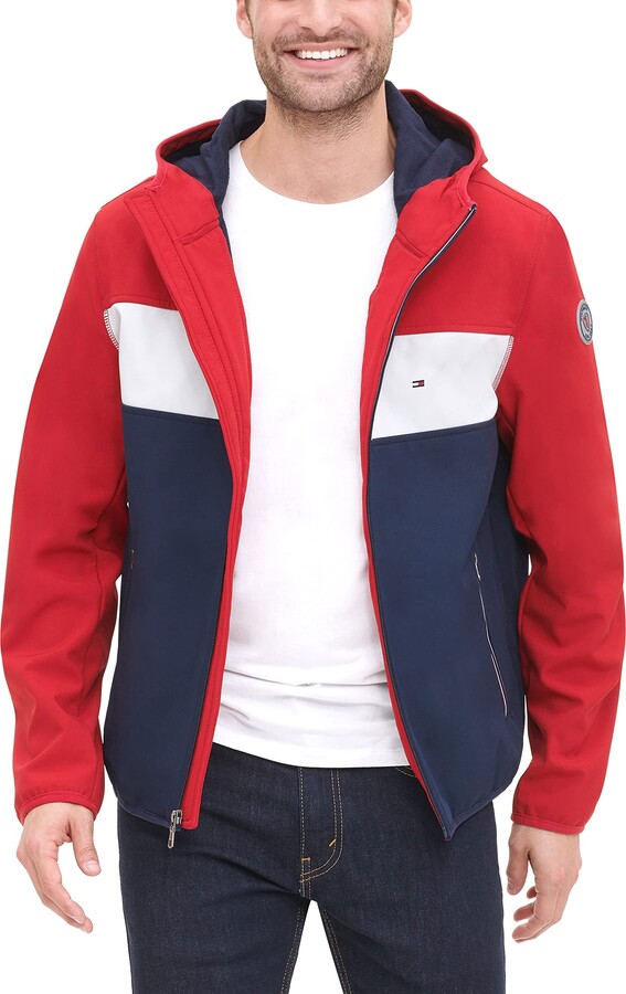 Tommy Hilfiger Men's Hooded Performance Soft Shell Jacket - ShopStyle