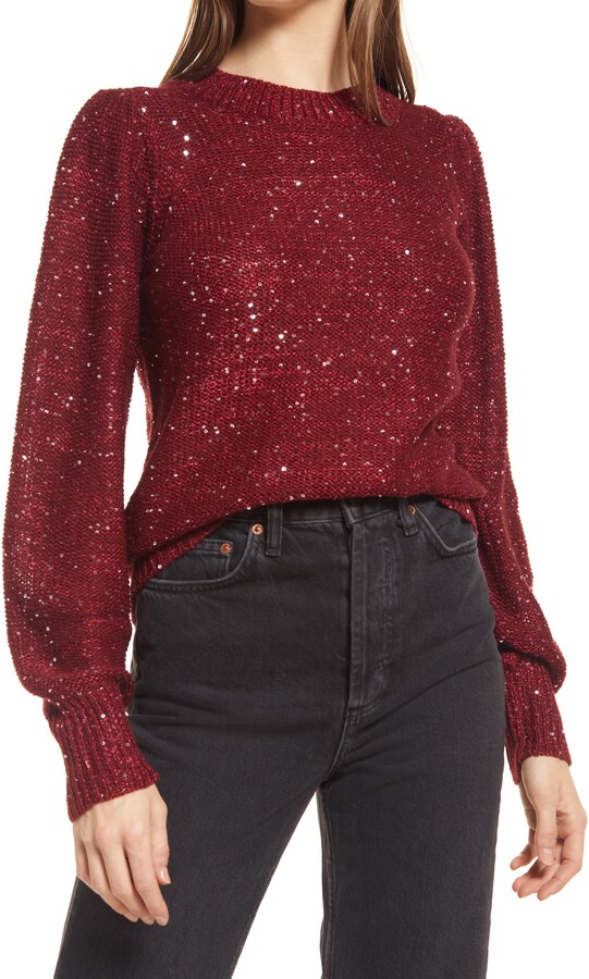 sparkly sweater