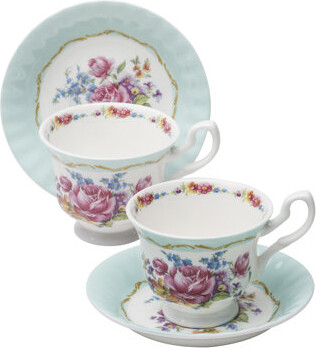Grace's Tea Ware Marie Bone China Teacup and Saucer