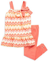 Thumbnail for your product : ABS by Allen Schwartz Girls 2-6x Two-Piece Dress and Legging Set