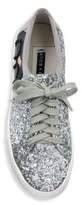 Thumbnail for your product : Alice + Olivia Glitter Lace-Up Sneakers