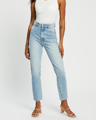 ROLLA'S Women's Blue Slim - Dusters Jeans