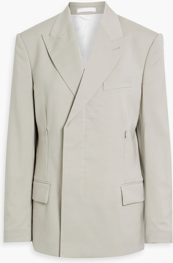 Helmut Lang Car wool-twill blazer