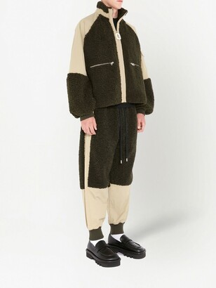 J.W.Anderson Colour-Block Zip-Front Jacket