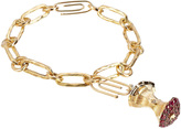 Thumbnail for your product : Aurélie Bidermann Fine Jewelry Big Apple Ruby and Diamond Pendant
