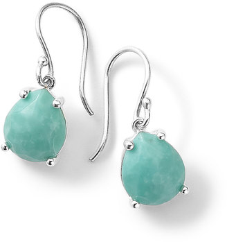 Ippolita Silver Rock Candy Pear Drop Earrings in Turquoise