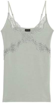 By Malene Birger Lace-trimmed Modal-blend Camisole