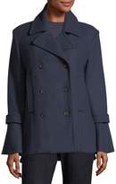 Thumbnail for your product : Joie Aeolia Double-Breasted Wool-Blend Pea Coat