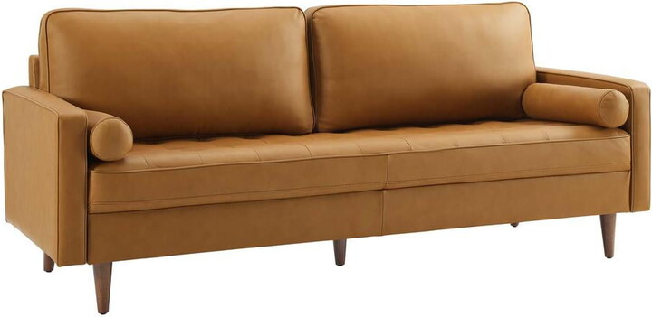 Modway Valour 81" Leather Sofa