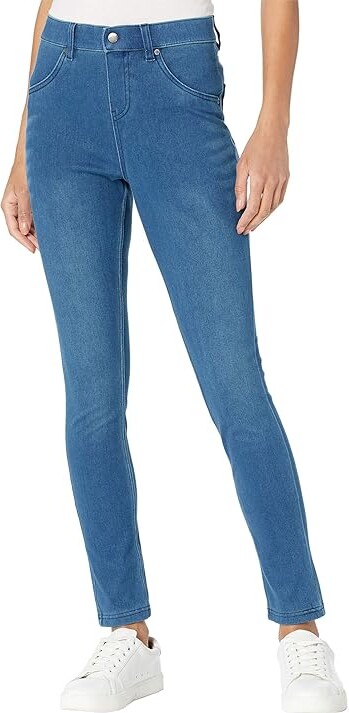 Hue High-Waist Ultra Soft Denim Leggings (Windsor Blue Wash) Women's Jeans  - ShopStyle