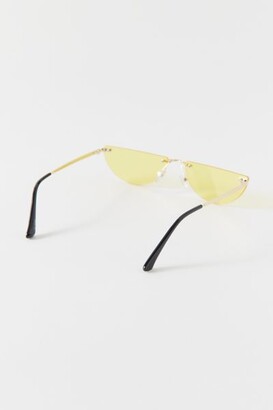 Urban Outfitters Candy Half Oval Sunglasses