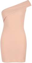 Thumbnail for your product : boohoo One Shoulder Folded Detail Bodycon Dress