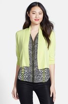Thumbnail for your product : Chaus Open Front Cotton Cardigan