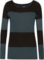 Thumbnail for your product : Line Surrealist striped fine-knit sweater