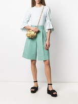 Thumbnail for your product : See by Chloe High-Rise Knee-Length Shorts