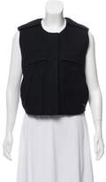 Thumbnail for your product : Alexander Wang Linen Zip-Up Vest Black Linen Zip-Up Vest