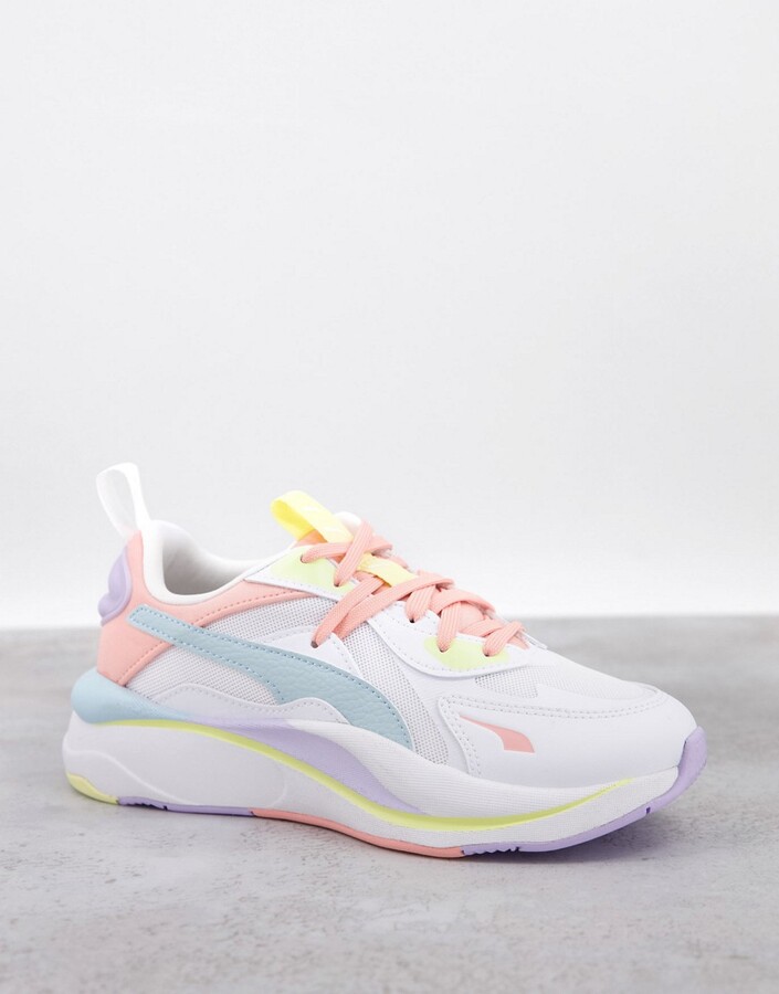 Puma RS-Curve sneakers in pastel multi - ShopStyle