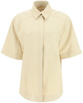 Thumbnail for your product : LOULOU STUDIO Moheli Shirt In Viscose And Linen