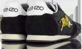 Thumbnail for your product : Kenzo Black Nylon and Suede Move Men's Sneakers