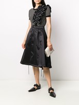 Thumbnail for your product : Comme des Garcons Bow Strap Flared Dress