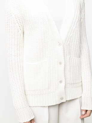 Incentive! Cashmere Ribbed Knit Cardigan
