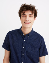 Thumbnail for your product : Madewell Short-Sleeve Button-Down Shirt in Indigo Dots