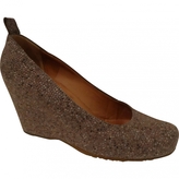 Thumbnail for your product : Maison Margiela Beige Leather Heels