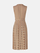 Thumbnail for your product : Diane von Furstenberg Liliana Pleated Crepe Midi Dress