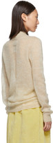 Thumbnail for your product : Rick Owens Beige Soft Lupetto Sweater