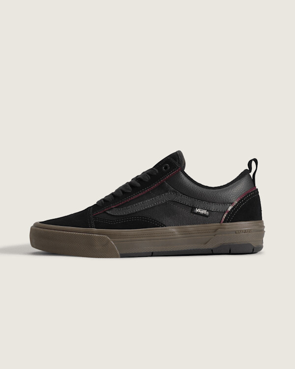Vans Skate Old Skool Wafflecup Shoes (Gum Black) - 6.5 Men / 8.0 Women