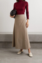 Thumbnail for your product : The Row Arzino Ruffled Ribbed Cashmere And Silk-blend Turtleneck Sweater