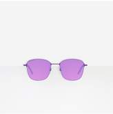 Thumbnail for your product : Balenciaga Invisible Square Sunglasses