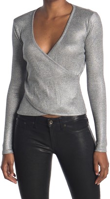 crossover wrap sweater