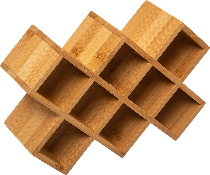 Dunelm Bamboo Spice Rack Brown ShopStyle Food Storage Containers