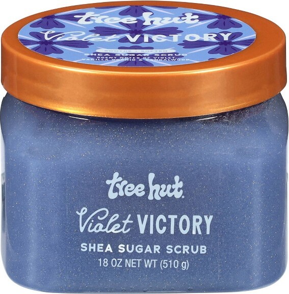 Tree Hut TreeHutBodyScrub-VioletVictory-18oz