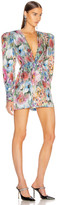 Thumbnail for your product : DANIELE CARLOTTA Mini Dress in Flowers | FWRD
