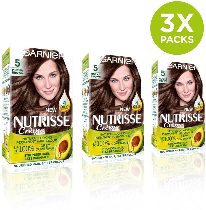 Garnier Nutrisse Permanent Hair Dye Pack Of 3 - ShopStyle