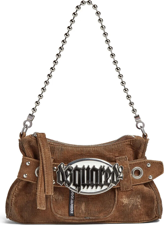 DSQUARED2 Gothic corduroy clutch bag ShopStyle
