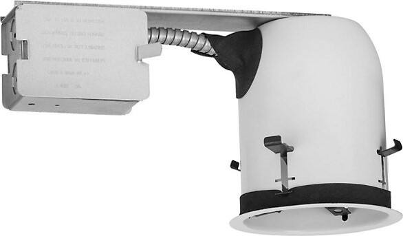 Huxe Teagan 4" Non-IC Remodel Recessed Air-Tight Housing in Silver