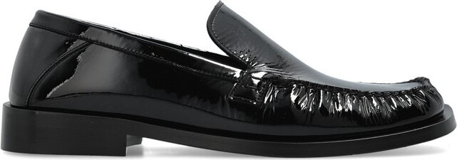 ATTICO Charles Square-Toe Loafers