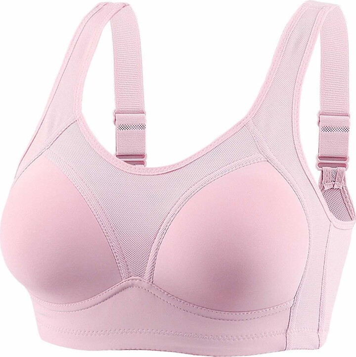 Generic Gifts for Women Padded Bras for Women 2 Sizes Bigger Plus Size  Backless Bra Belle Underwired Non Padded Full Cup Supportive Lace Bra  Comfort Bandeau Bra Warehouse Clearance Pink - ShopStyle