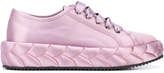 Thumbnail for your product : Marco De Vincenzo raised sole sneakers