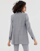 Thumbnail for your product : InWear Una double breasted check co-ord blazer-Grey