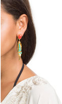 Thumbnail for your product : Aurélie Bidermann Pendant Earrings with Stones