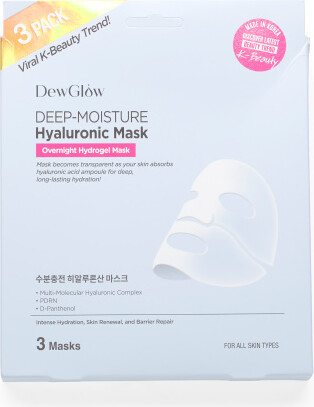 TJMAXX 3Ct Deep Moisture Hyaluronic Masks