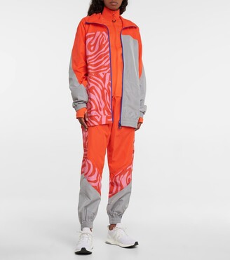 adidas by Stella McCartney Colorblocked technical jacket